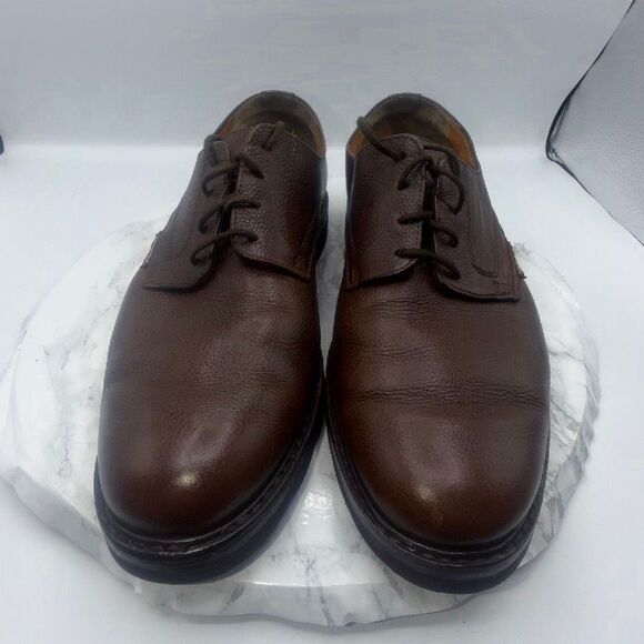 MEPHISTO Chestnut Brown Leather Marlon Oxford Shoes-10.5 main image 8